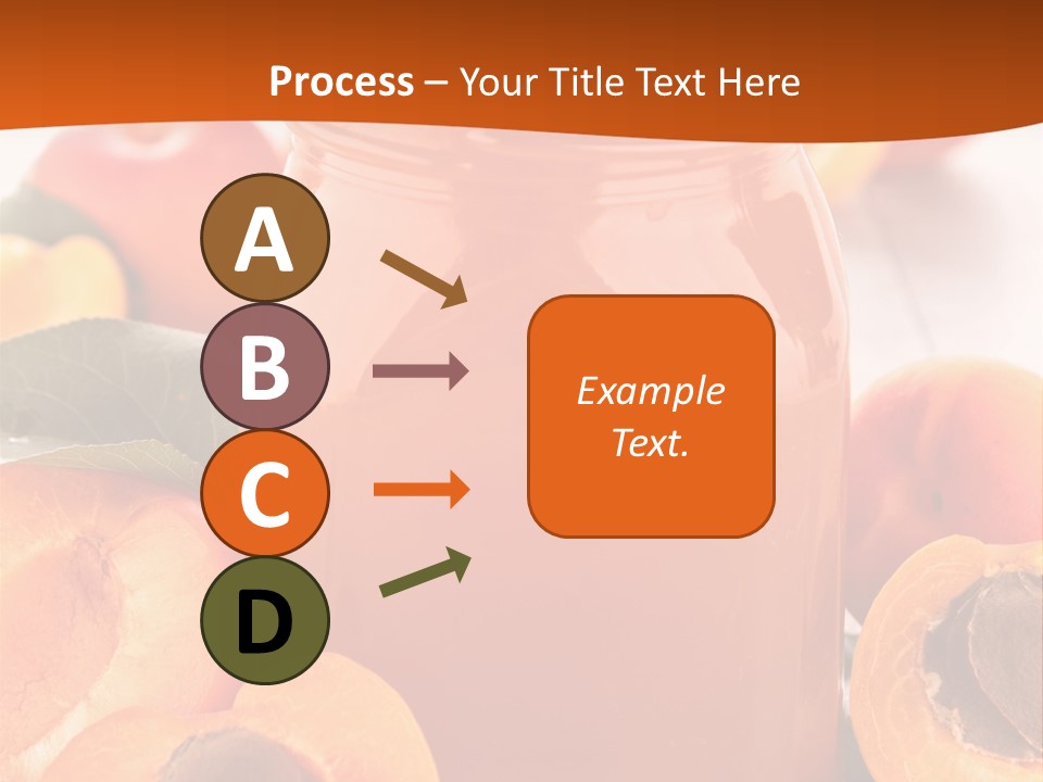 Apricots Ripe Dessert PowerPoint Template
