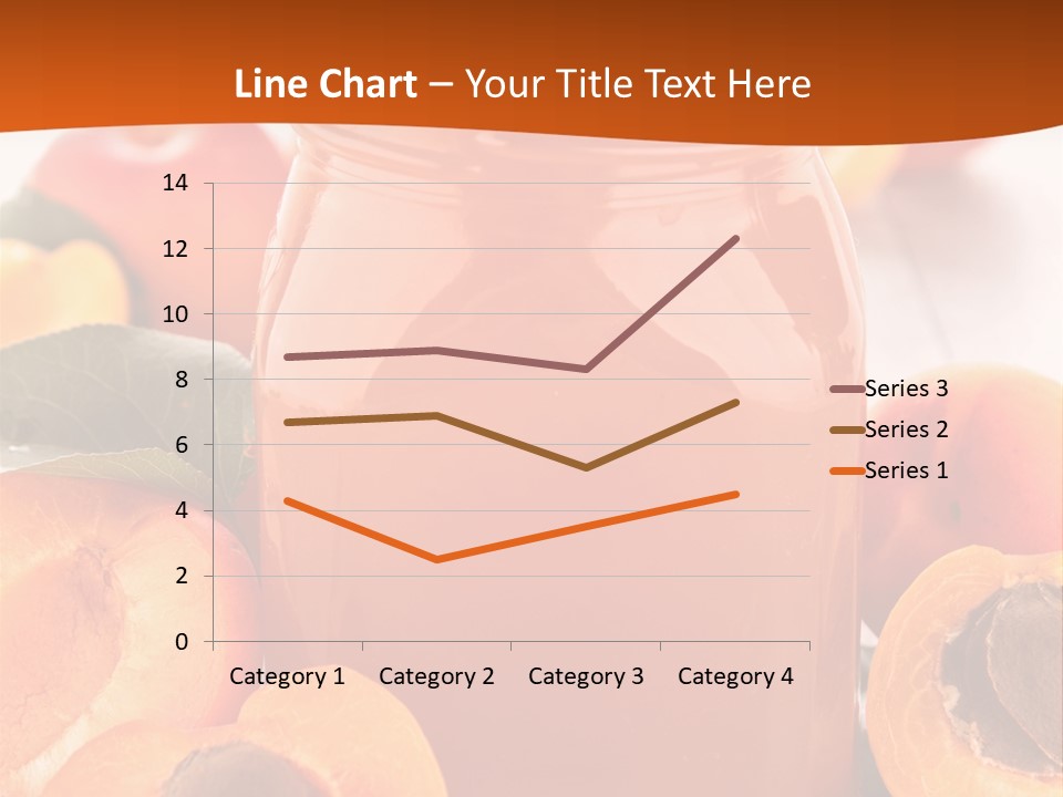 Apricots Ripe Dessert PowerPoint Template