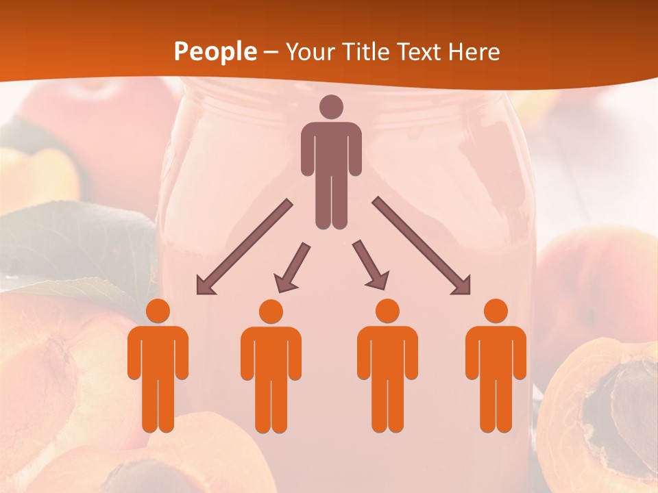 Apricots Ripe Dessert PowerPoint Template