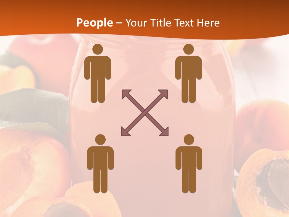 Apricots Ripe Dessert PowerPoint Template