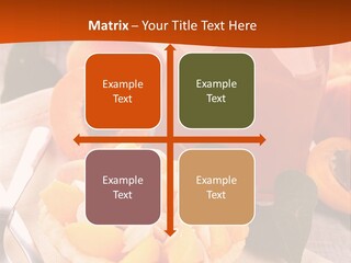 Apricot Jam Jelly Bakery PowerPoint Template