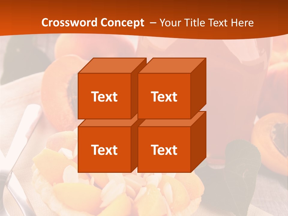 Apricot Jam Jelly Bakery PowerPoint Template