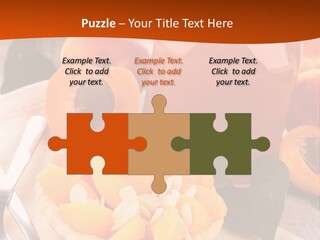 Apricot Jam Jelly Bakery PowerPoint Template