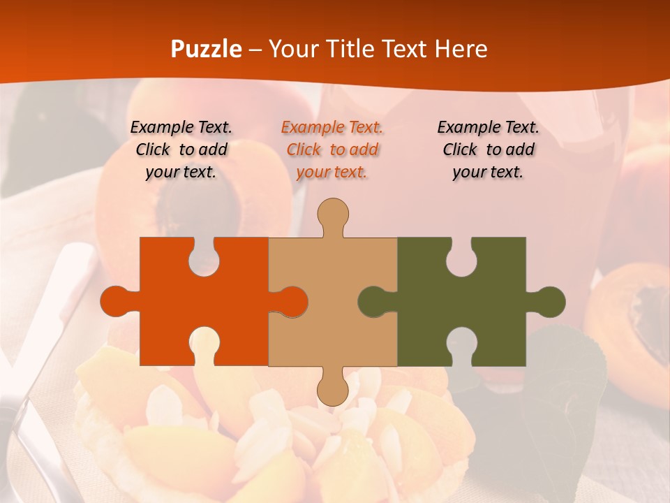 Apricot Jam Jelly Bakery PowerPoint Template