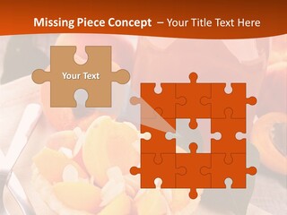 Apricot Jam Jelly Bakery PowerPoint Template