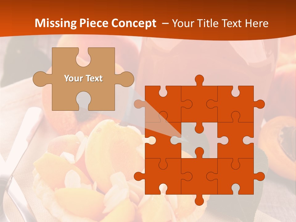 Apricot Jam Jelly Bakery PowerPoint Template