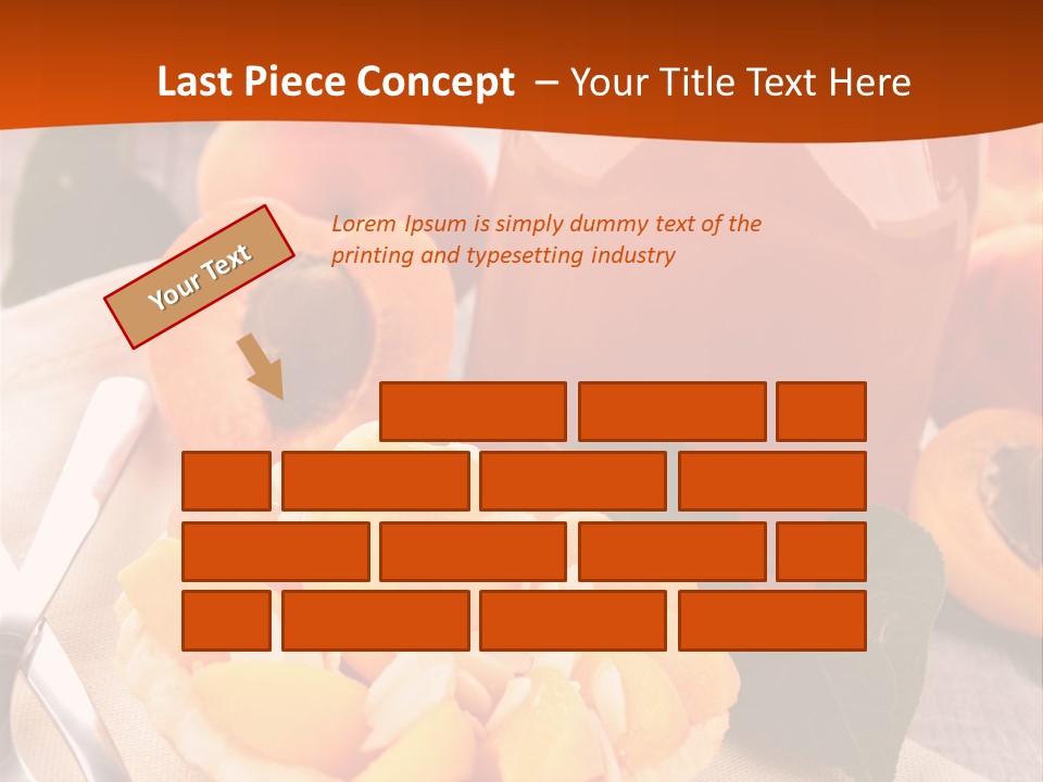 Apricot Jam Jelly Bakery PowerPoint Template