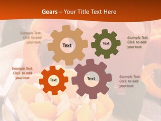 Apricot Jam Jelly Bakery PowerPoint Template