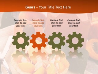 Apricot Jam Jelly Bakery PowerPoint Template