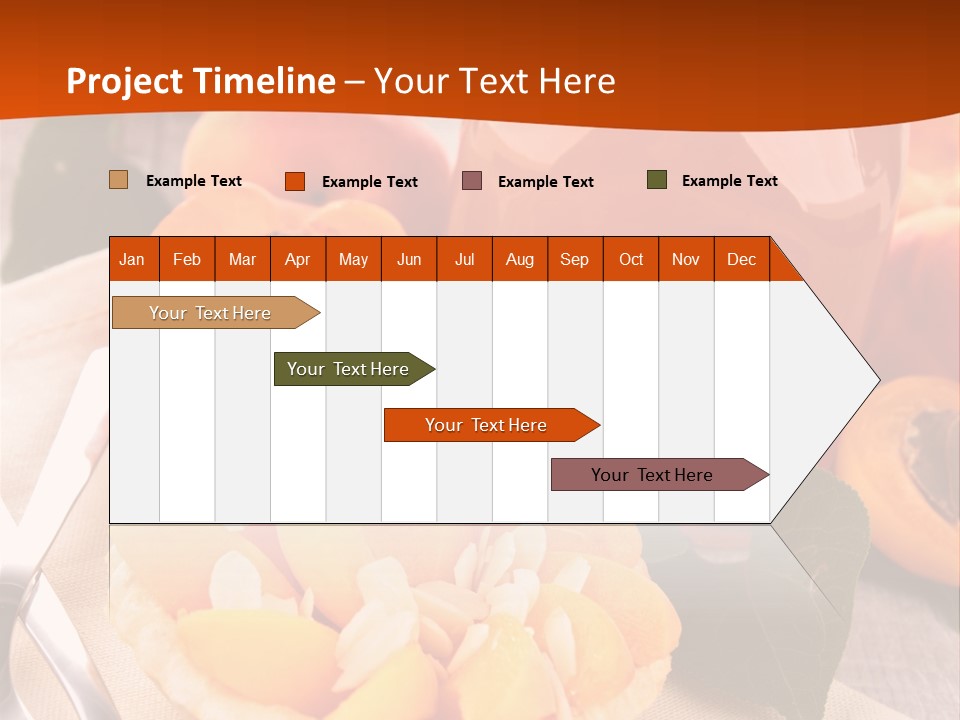 Apricot Jam Jelly Bakery PowerPoint Template