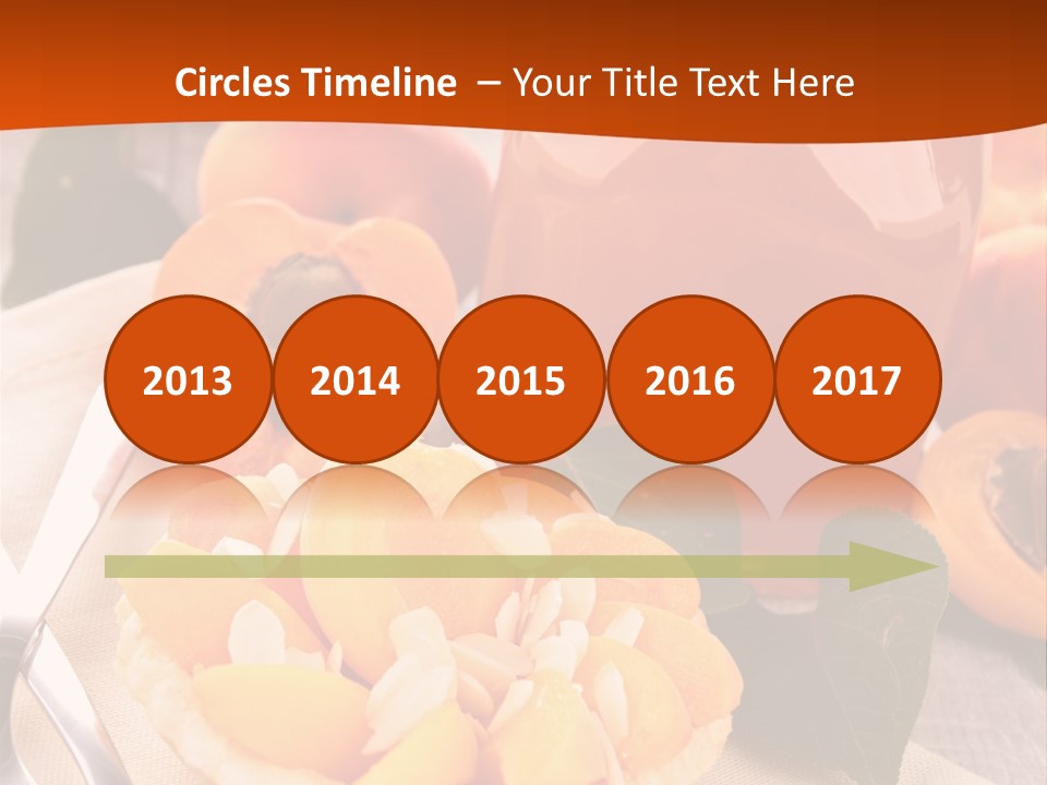 Apricot Jam Jelly Bakery PowerPoint Template