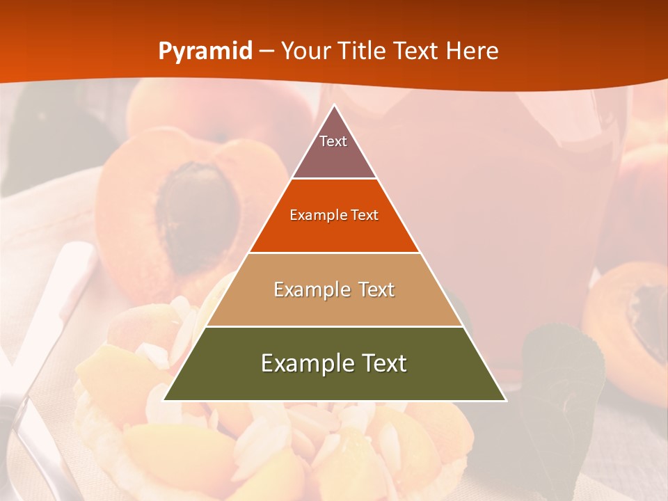 Apricot Jam Jelly Bakery PowerPoint Template