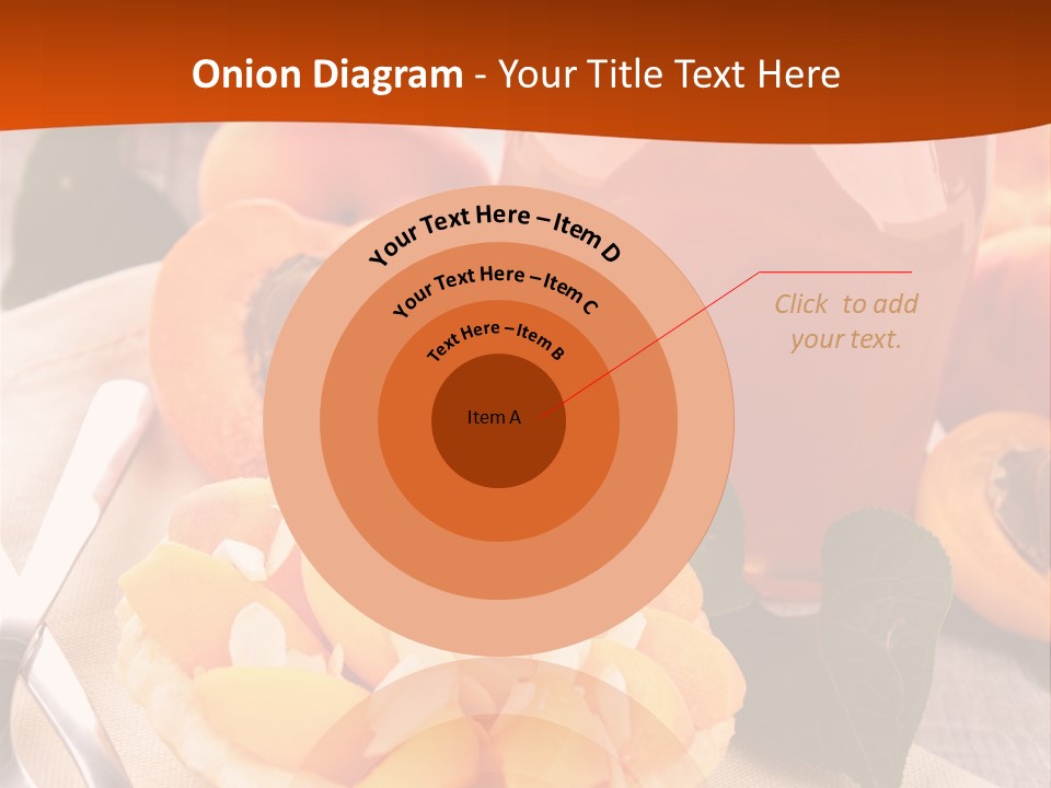 Apricot Jam Jelly Bakery PowerPoint Template