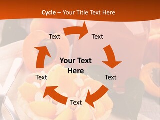 Apricot Jam Jelly Bakery PowerPoint Template