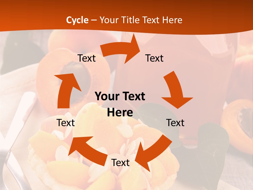 Apricot Jam Jelly Bakery PowerPoint Template