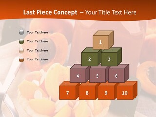 Apricot Jam Jelly Bakery PowerPoint Template