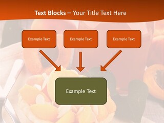 Apricot Jam Jelly Bakery PowerPoint Template