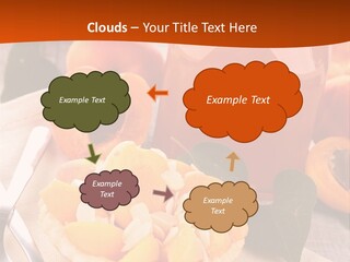 Apricot Jam Jelly Bakery PowerPoint Template