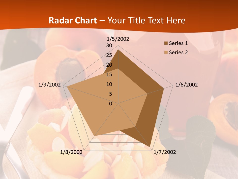 Apricot Jam Jelly Bakery PowerPoint Template