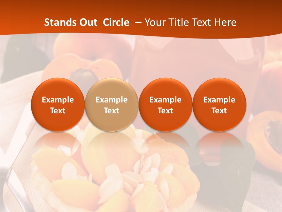 Apricot Jam Jelly Bakery PowerPoint Template