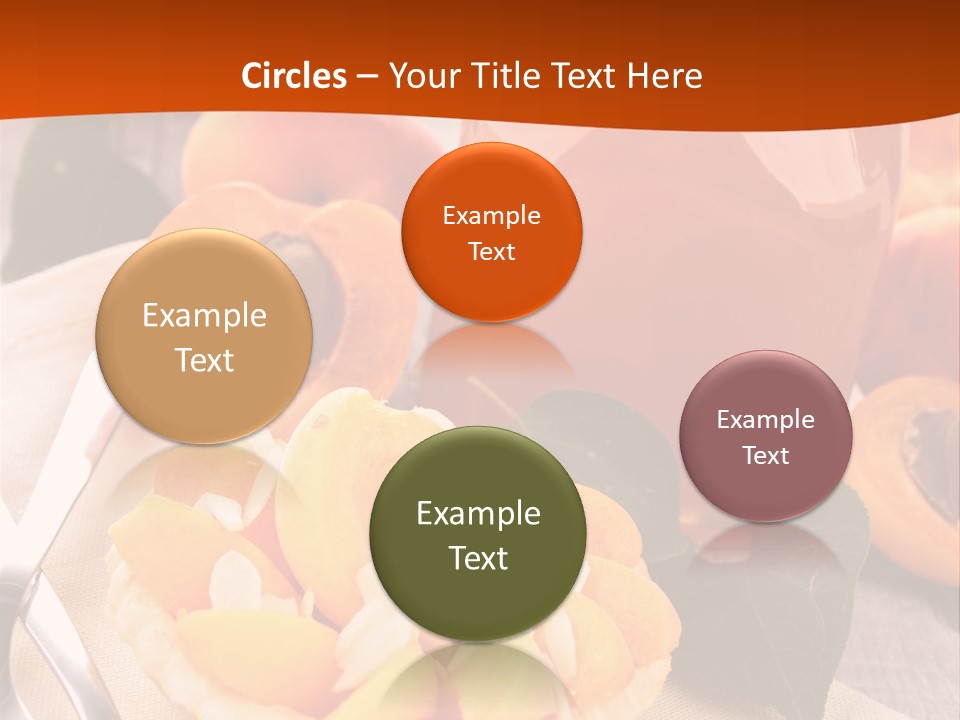 Apricot Jam Jelly Bakery PowerPoint Template