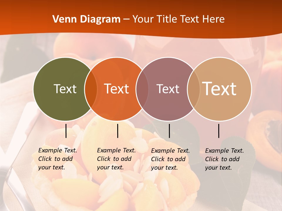 Apricot Jam Jelly Bakery PowerPoint Template