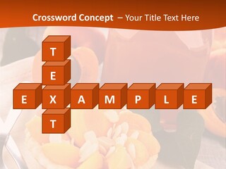 Apricot Jam Jelly Bakery PowerPoint Template