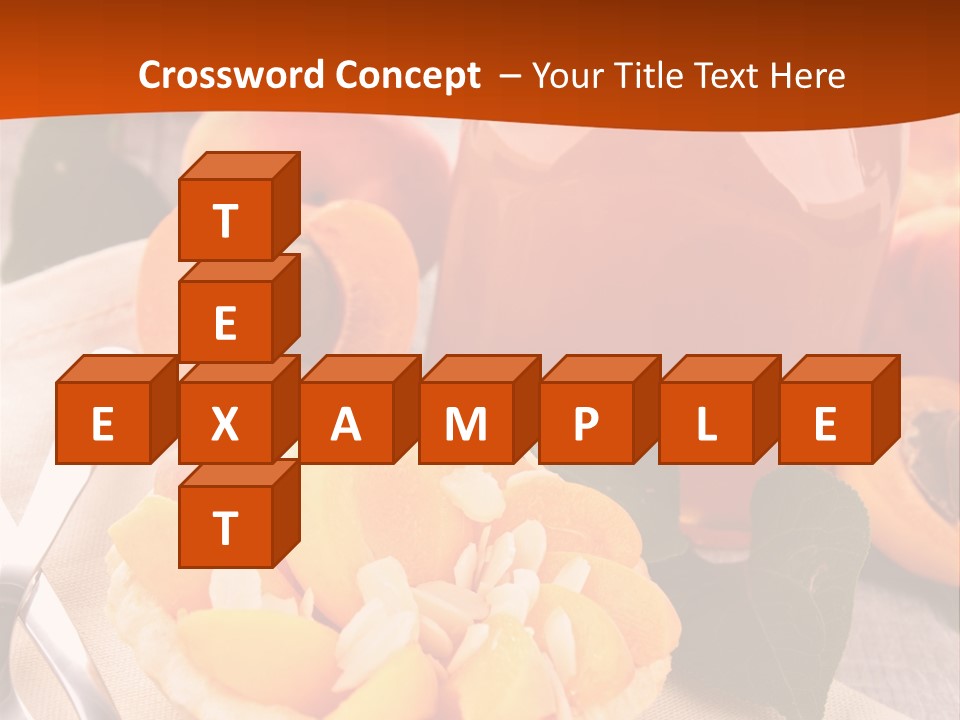 Apricot Jam Jelly Bakery PowerPoint Template