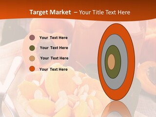 Apricot Jam Jelly Bakery PowerPoint Template