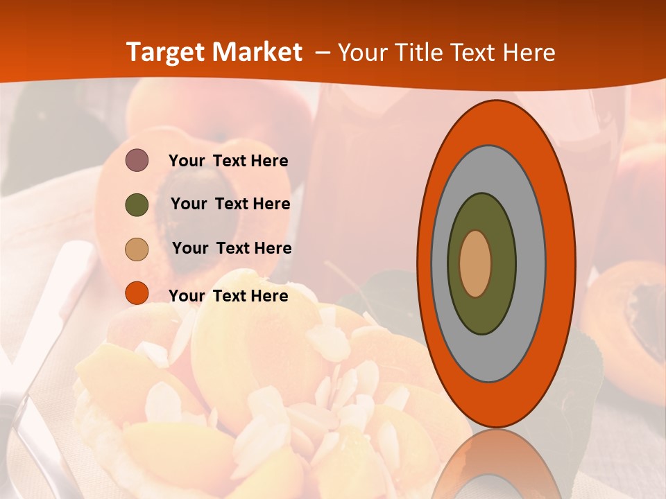 Apricot Jam Jelly Bakery PowerPoint Template