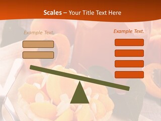 Apricot Jam Jelly Bakery PowerPoint Template