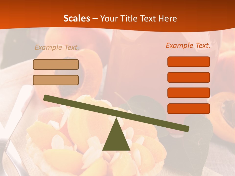 Apricot Jam Jelly Bakery PowerPoint Template