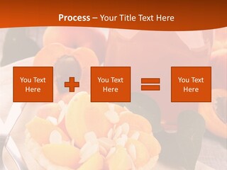 Apricot Jam Jelly Bakery PowerPoint Template