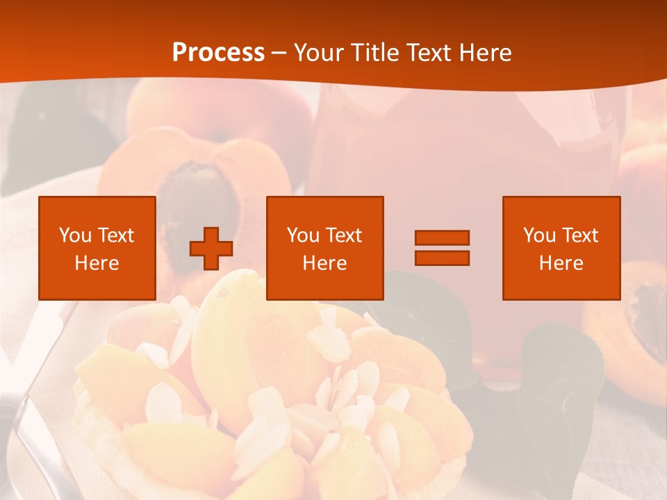 Apricot Jam Jelly Bakery PowerPoint Template