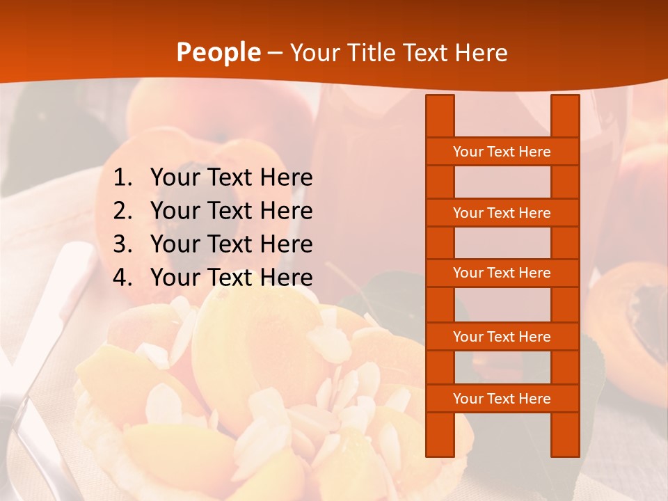 Apricot Jam Jelly Bakery PowerPoint Template