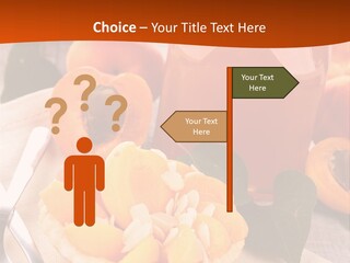 Apricot Jam Jelly Bakery PowerPoint Template