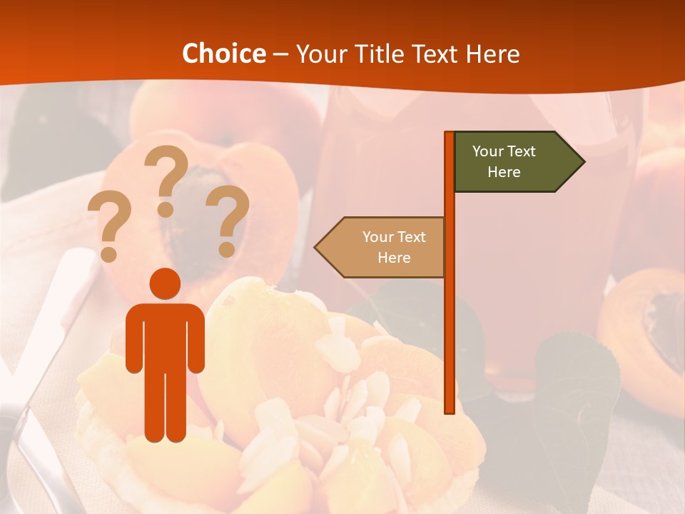 Apricot Jam Jelly Bakery PowerPoint Template