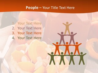 Apricot Jam Jelly Bakery PowerPoint Template