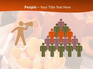 Apricot Jam Jelly Bakery PowerPoint Template