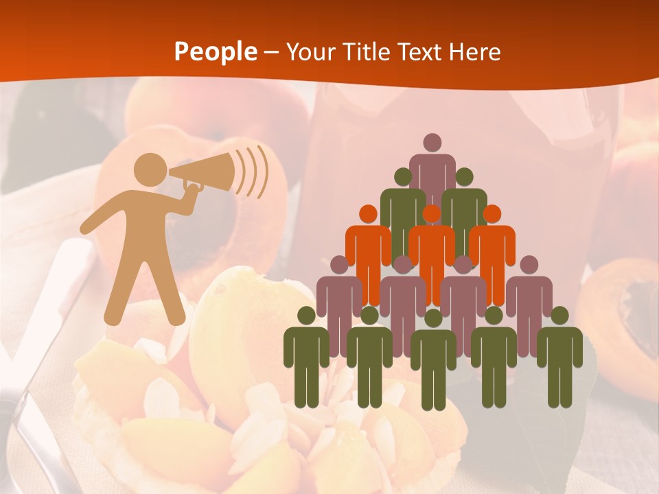 Apricot Jam Jelly Bakery PowerPoint Template