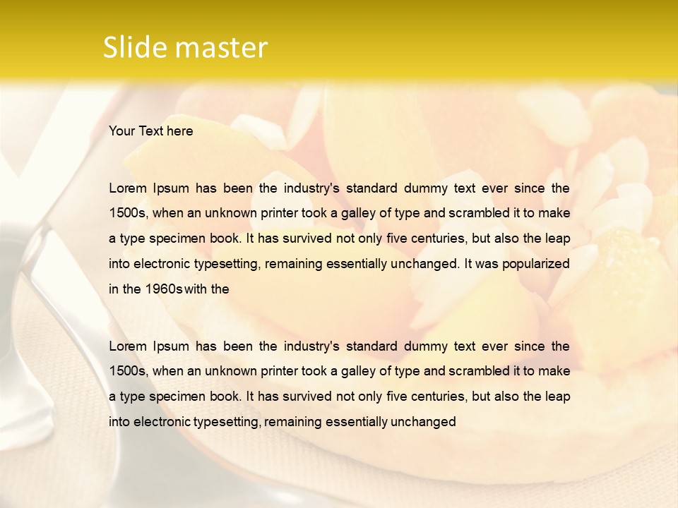 Breakfast Jam Recipe PowerPoint Template