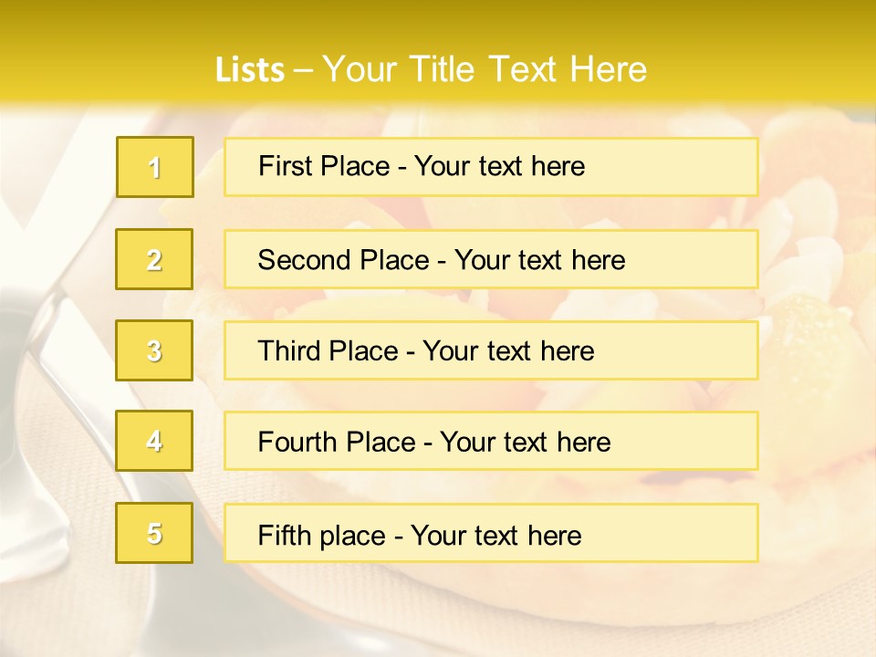 Breakfast Jam Recipe PowerPoint Template