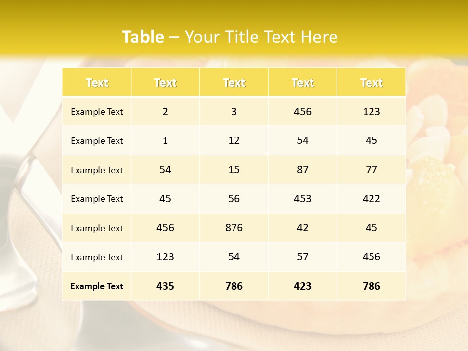 Breakfast Jam Recipe PowerPoint Template