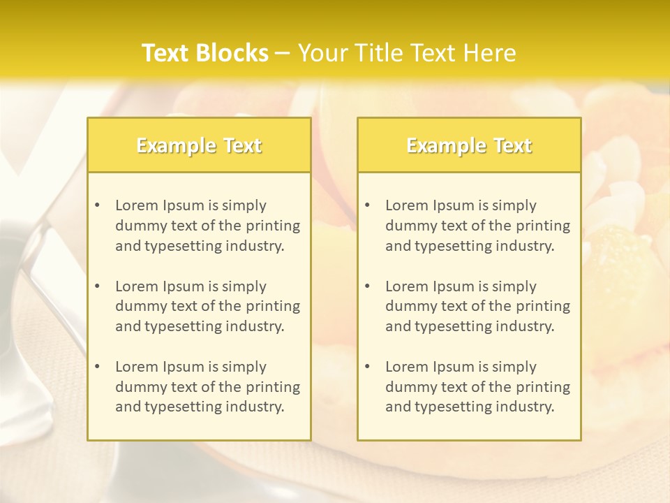 Breakfast Jam Recipe PowerPoint Template