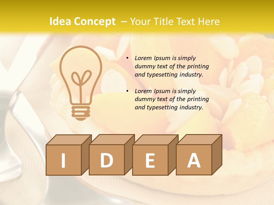 Breakfast Jam Recipe PowerPoint Template