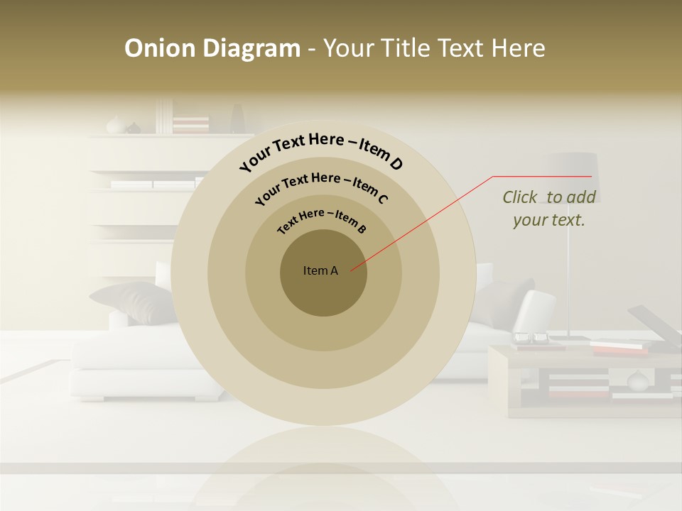 Livingroom Comfort Lounge PowerPoint Template