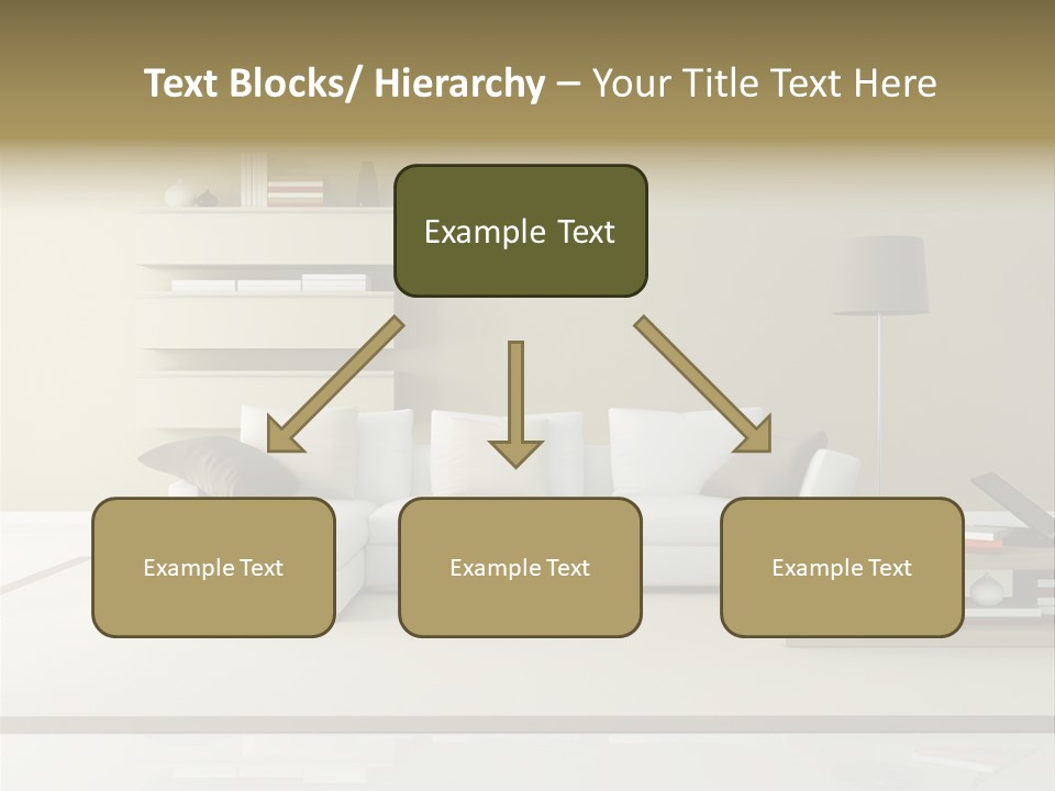 Livingroom Comfort Lounge PowerPoint Template
