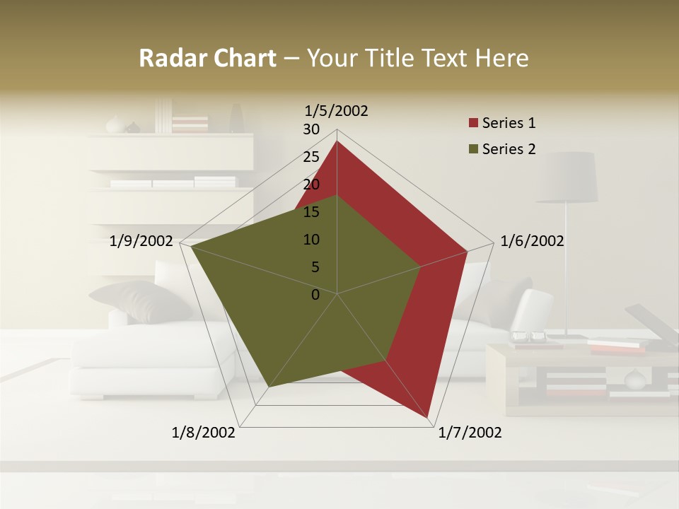Livingroom Comfort Lounge PowerPoint Template