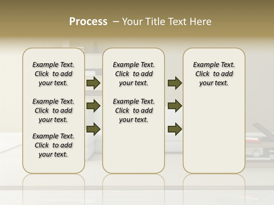 Livingroom Comfort Lounge PowerPoint Template