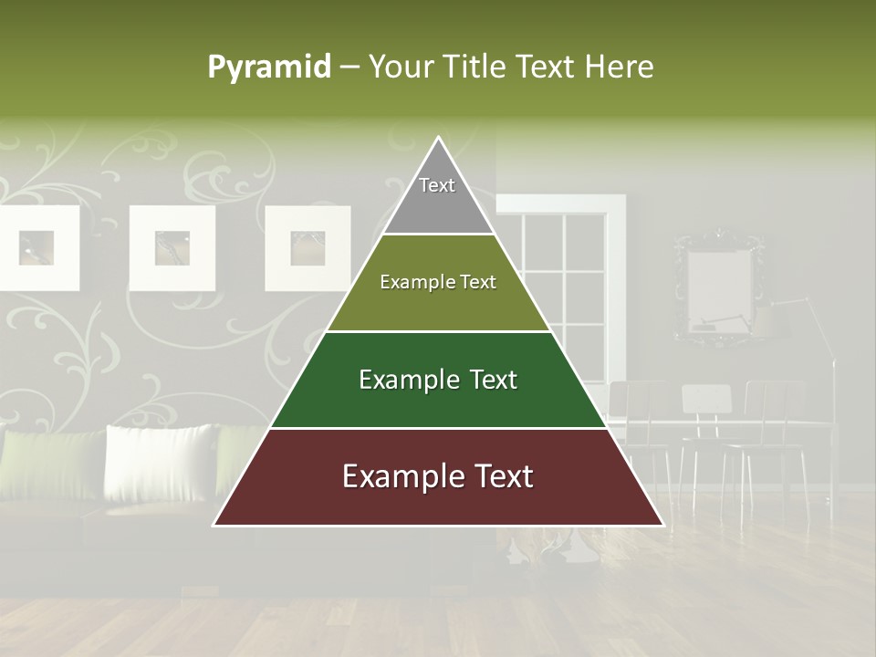 Lampe Sitzm Wohnhaus PowerPoint Template